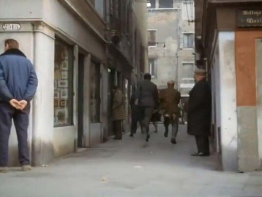 Calle de le Ostreghe towards Rio de l'Aboro, Circa 1968