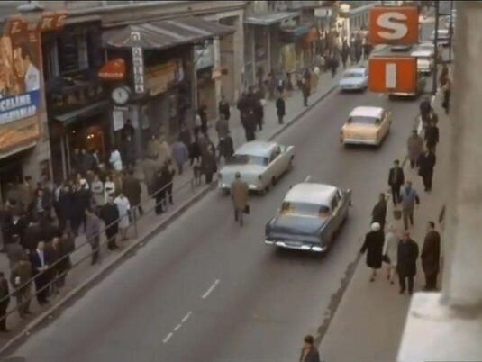 Istiklal Caddesi (Independence Avenue) Circa 1968