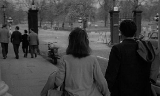 Albert Gate itself and Hyde Park. Circa 1962