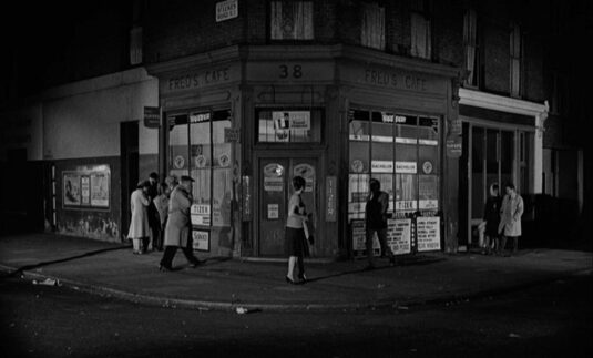The corner of St. Luke’s Road and Tavistock Crescent Circa 1962