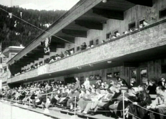 Davos Stadium Circa 1954