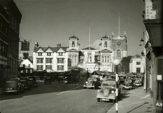 Market Place, Kingston upon Thames Circa 1942