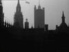 The roof tops of The Houses of Parliament. Circa 1942