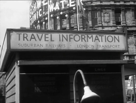 The upper floors of the premises on the corner of Glasshouse Street and Shaftesbury Avenue. Circa 1942