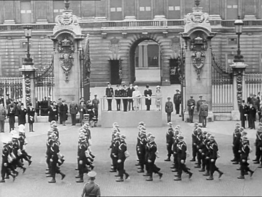Buckingham Palace. Circa 1942