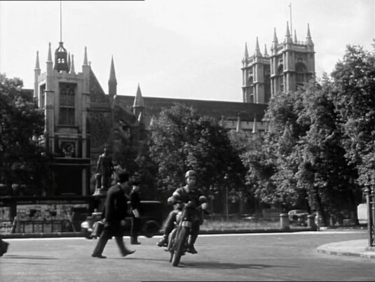 Parliament Square into Parliament Street, SW1 Circa 1942