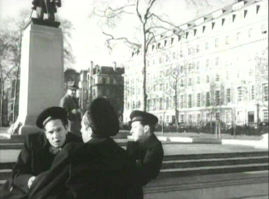 Grosvenor Square, London W1. Circa 1949