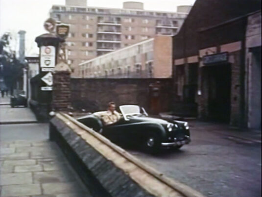 garage at 111 Grosvenor Road, SW1 Circa 1955