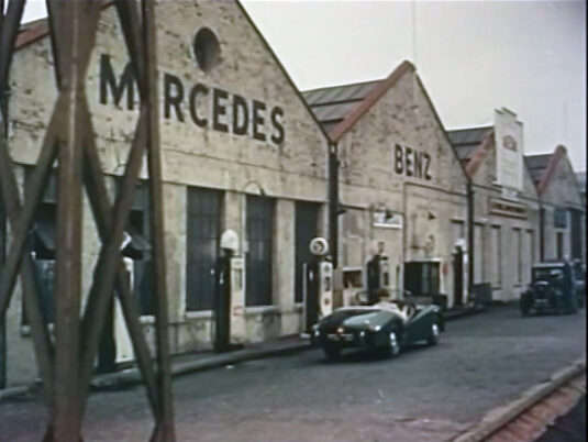 garage at 111 Grosvenor Road, SW1 Circa 1955