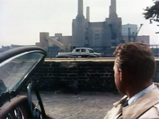 Grosvenor Road looking across to Battersea Power Station Circa 1955