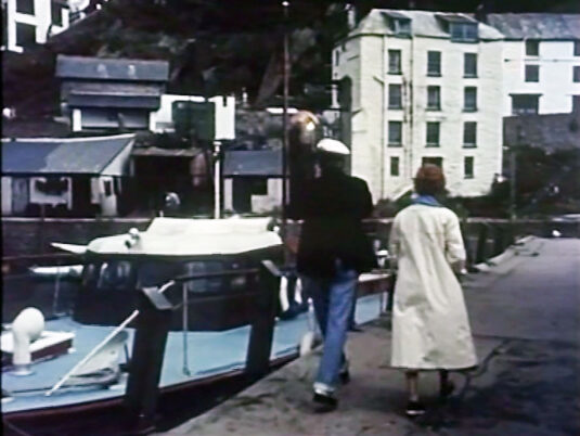 Polperro harbour Circa 1955
