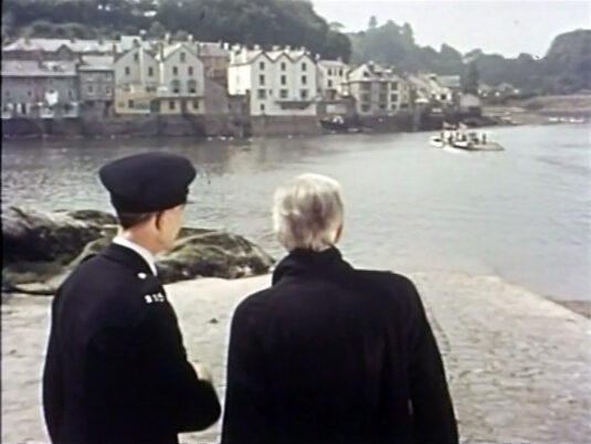 Bodinnick looking across to Fowey. Circa 1955