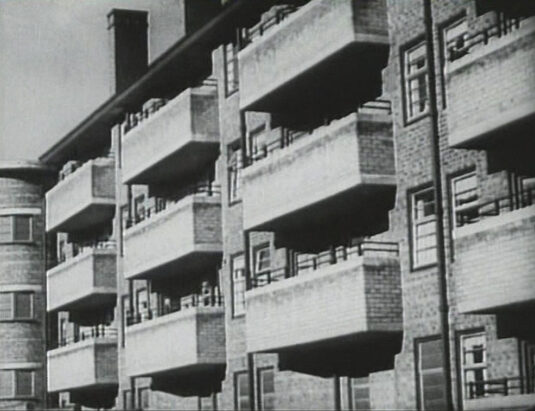 Edward Street Flats, S3 Circa 1942