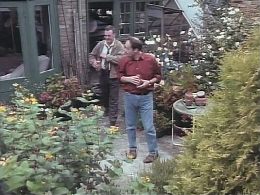 Erwin meets with George again to tell him how he can help, and gives him £800. This looks as though it could be the back garden to the property in Capture 11. Circa 1992