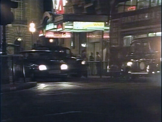 Piccadilly Circus, W1 looking towards Glasshouse Street. Circa 1992