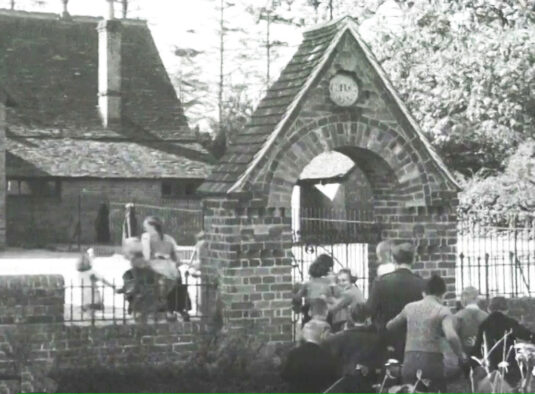 Brimpton Church of England Primary School, Brimpton, Lane, Brimpton, Reading, Berks. Circa 1943