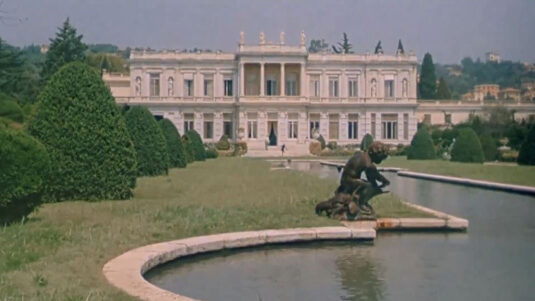 Palais de Marbre in Nice, originally known as Villa Les Palmiers, Circa 1956