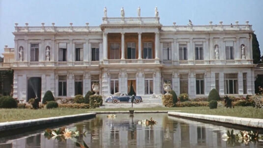 Villa Les Palmiers, located at 9 avenue de Fabron, Nice Circa 1956