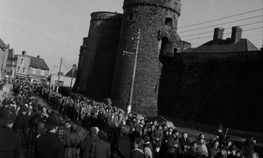 King John’s Castle and Castle Street, Limerick looking east. Circa 1957