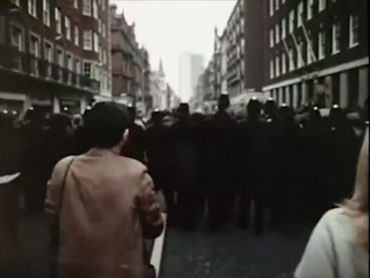 South Audley Street from Grosvenor Square, W1 Circa 1970