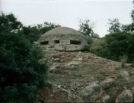 WWII pillbox. Almyros, Lassithi 35°10'34"N 25°42'25"E (what3words: standards.cornfield.lingers) off the A90 Palaia EO Agiou Nikolaou - Sitias. Circa 1977