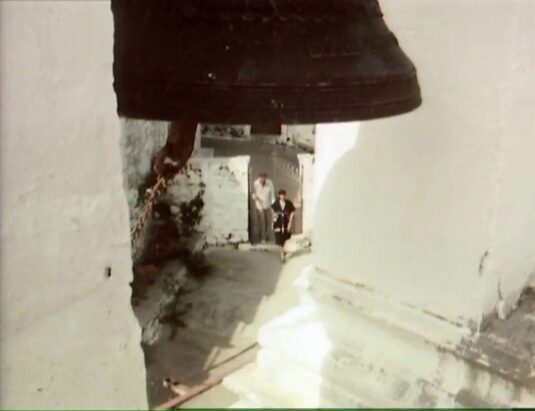From the roof of the church in Fourni. Circa 1977
