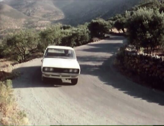The mountains above Upper Elounda. Circa 1977