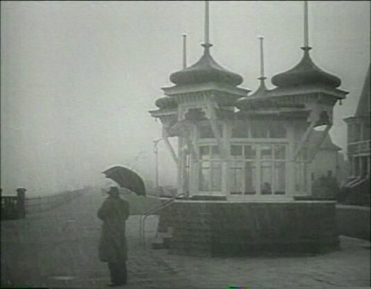 believe this to be the Bandstand and then a shelter, West Parade, Bexhill-on-Sea. Demolished in 1977 due to lack of upkeep. Circa 1954