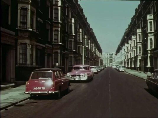 Corfield Street, Bethnal Green, EC2 looking towards Ainsley Street. Circa 1970