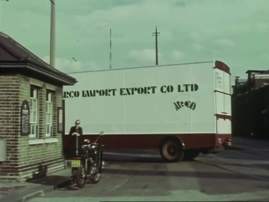 Entrance/Exit to West India Docks. Circa 1970