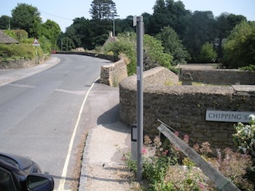 From The Chipping up to Cirencester Road, Tetbury.