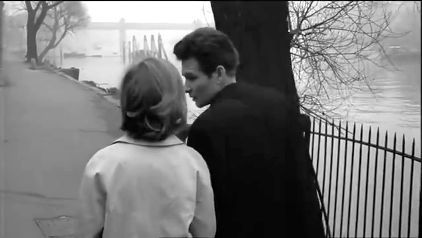Strand-on-the-Green in Chiswick W4. Circa 1965