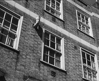 The upper floors of 10 Somers Crescent, London W2 Circa 1951