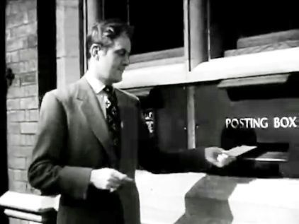 General Post Office in High Street, Windsor. Circa 1952
