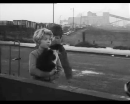 Dene House Road with the Vane Tempest Colliery in the background Circa 1962