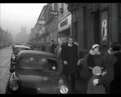 Church Street in Seaham, County Durham. Circa 1962