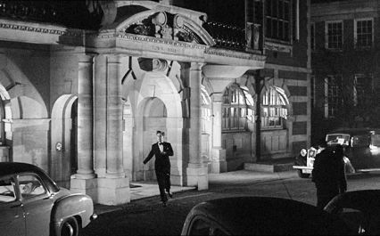 Hendon Town Hall on The Burroughs, London NW4. Circa 1957