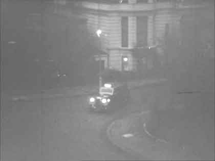 Phillimore Gardens entering Upper Phillimore Gardens, London W8 Circa 1949