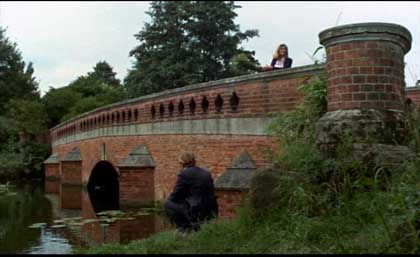 Tykes Water "Lake" Bridge, found in Aldenham Country Park. Circa 1969