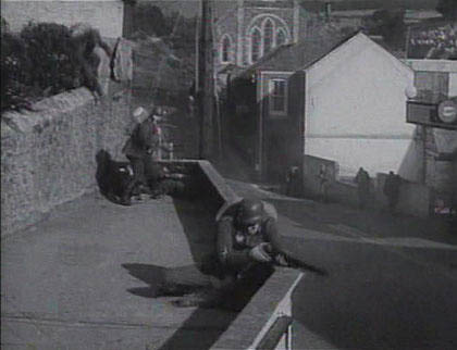 Valley Road in Mevagissey, Circa 1942