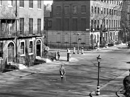 Bloomsbury Square towards Bedford Place, London WC1 Circa 1946