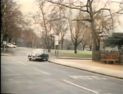Downshire Hill between East Heath Road and South End Road, Hampstead NW3, Circa 1968