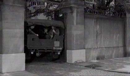 Northern entrance to the 'in and out drive of 6 Addison Road, London W14 Circa 1957
