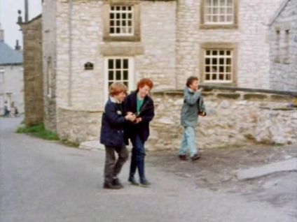 Main Road, Taddington, Derbyshire. Circa 1985