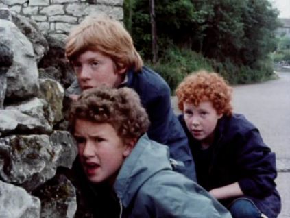 Main Road, Taddington, Derbyshire. Circa 1985