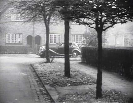 West Place, looking across to West Avenue, Burnage Garden Village, Manchester Circa 1950