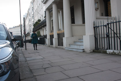 27 Chesham Place, London SW1.
