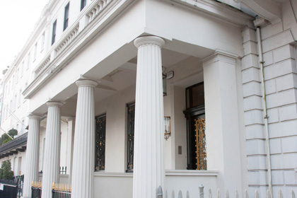 27 Chesham Place, London SW1.