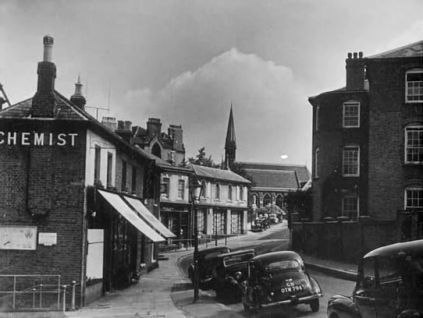 London Road, High Street, Harrow on the Hill, Circa 1956