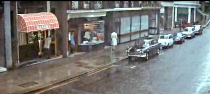 Grosvenor Street, London W1 looking towards the junction with Avery Row on the left. Circa 1973